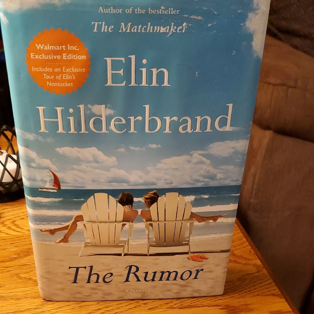 🎈The Rumor by Elin Hilderbrand Hardcover🎈
